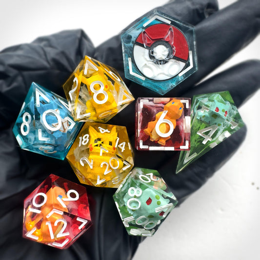 Mixed Pokemon - OG Starters (Pikachu D20)